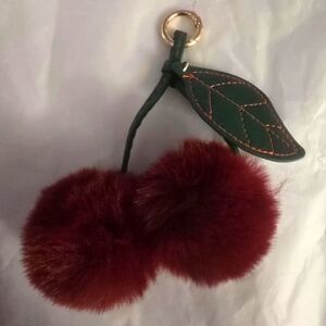 Cherry 🍒 Bag Charm / Keychain New